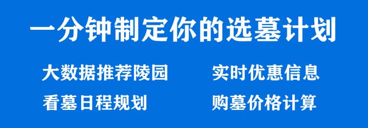購墓指導(dǎo)、方案策劃