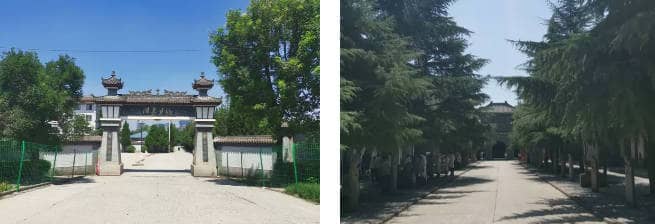 西安鎬京骨灰公墓的具體位置在哪里？該墓園有哪些特色？